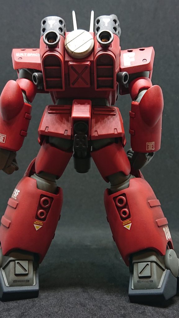 重厚感のあるバックショット