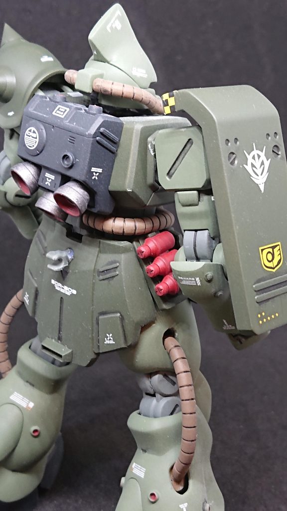 MS-06FZ ザクⅡ改(オリジナルヘッド)–3枚目/制作者:ガンプラおじさん