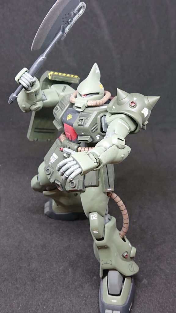 MS-06FZ ザクⅡ改(オリジナルヘッド)–7枚目/制作者:ガンプラおじさん