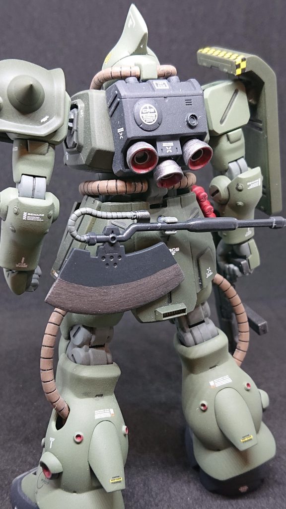 ヒートホークは刃の部分を大型化しました。
+