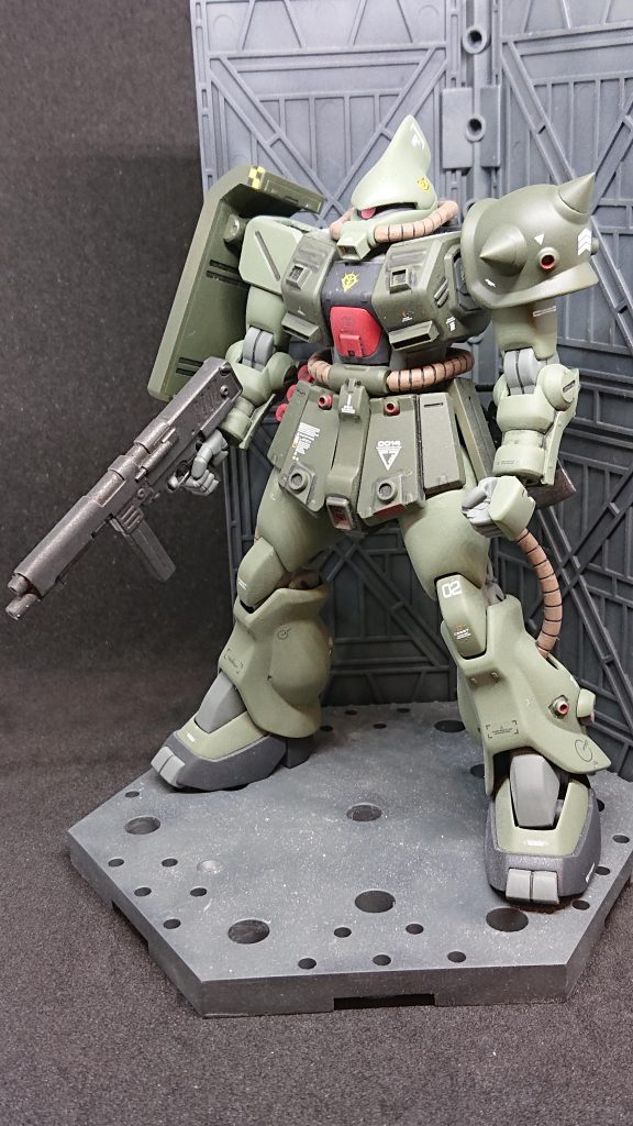 いつもの格納庫風に
+