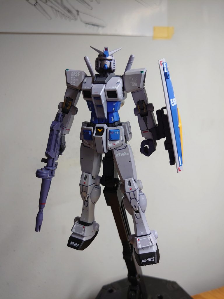 RX78-3 ガンダム ３号機–2枚目/制作者：勝利