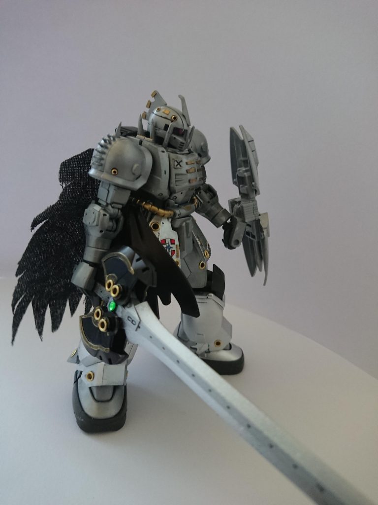 剣はMSGとブグの余りパーツの組み合わせ