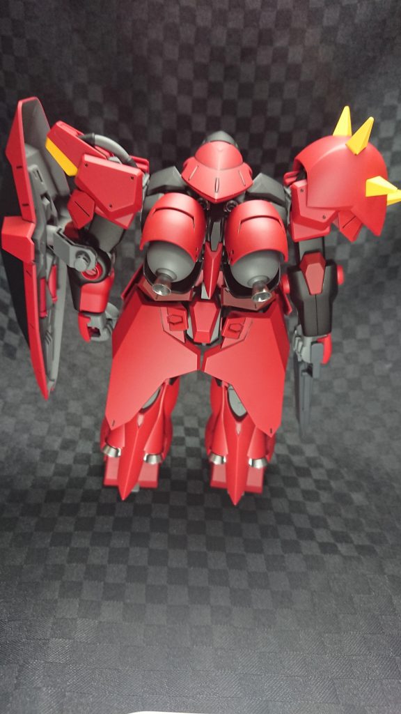 バーニアはシルバー塗装シールド裏もグレーで塗装しました
    +