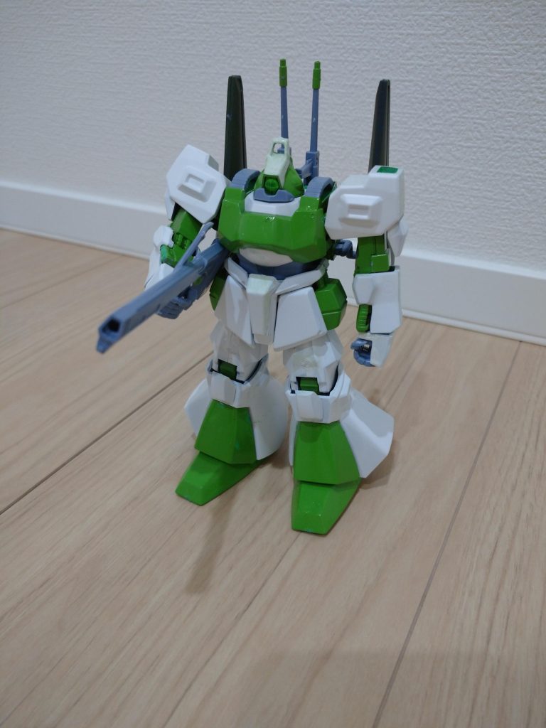 塗装が上手くいきませんでした↓