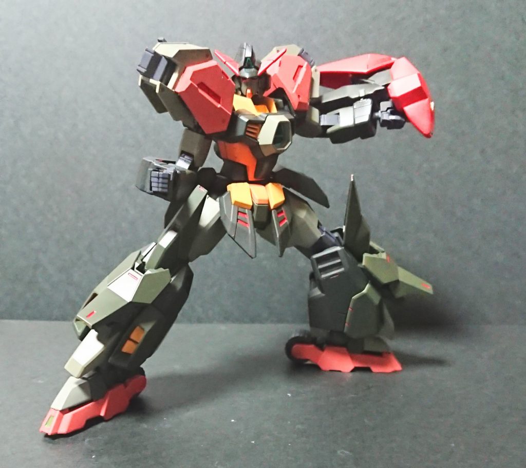 最終的には左ナックルガードのインファイトで戦います。