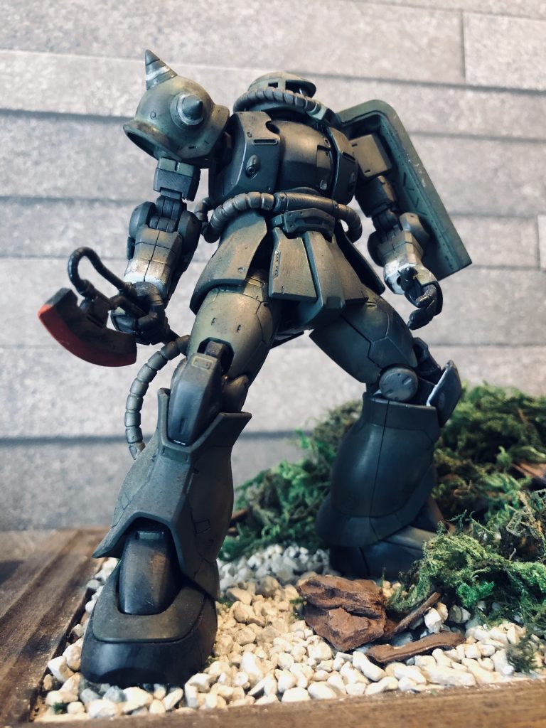 ザクⅡ単体です。