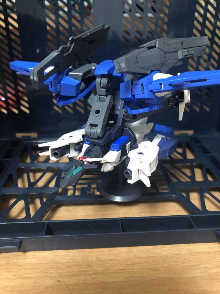 スカイアーマー
ジュピターアーマーをベースに手と足をダブルオースカイに変えました