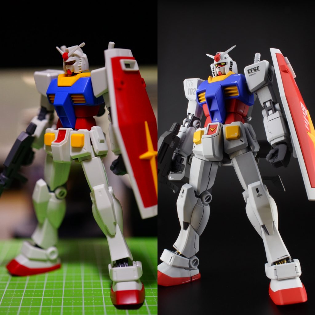 HG ガンダム＆シャア専用ザクⅡ (REVIVE)–6枚目/制作者：mandomまんだむ