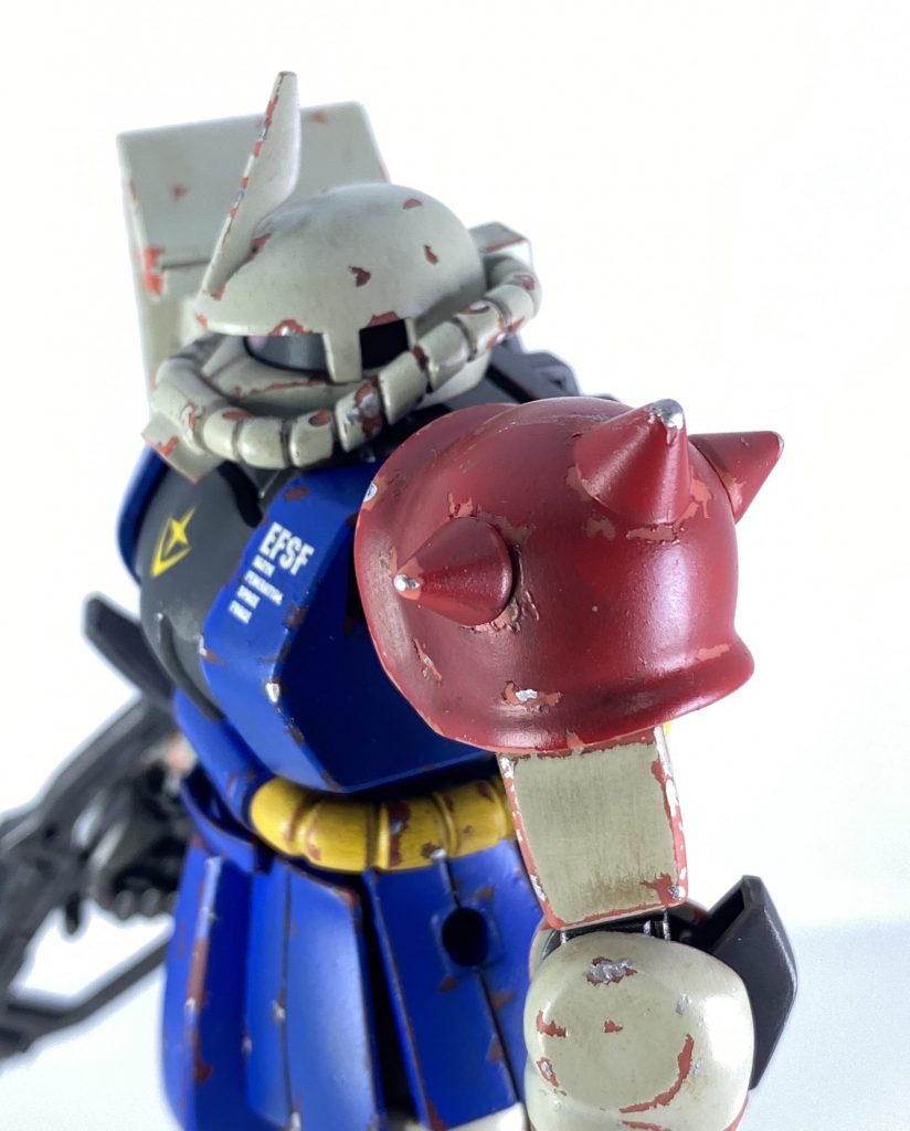 HG シャア専用ザク–6枚目/制作者:ハブヲ