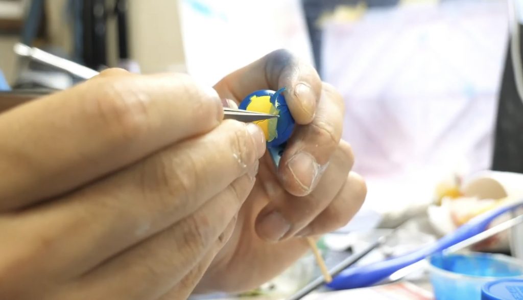 色分けも必死です作ってるところhttps://youtu.be/xEiHSAh9FZA