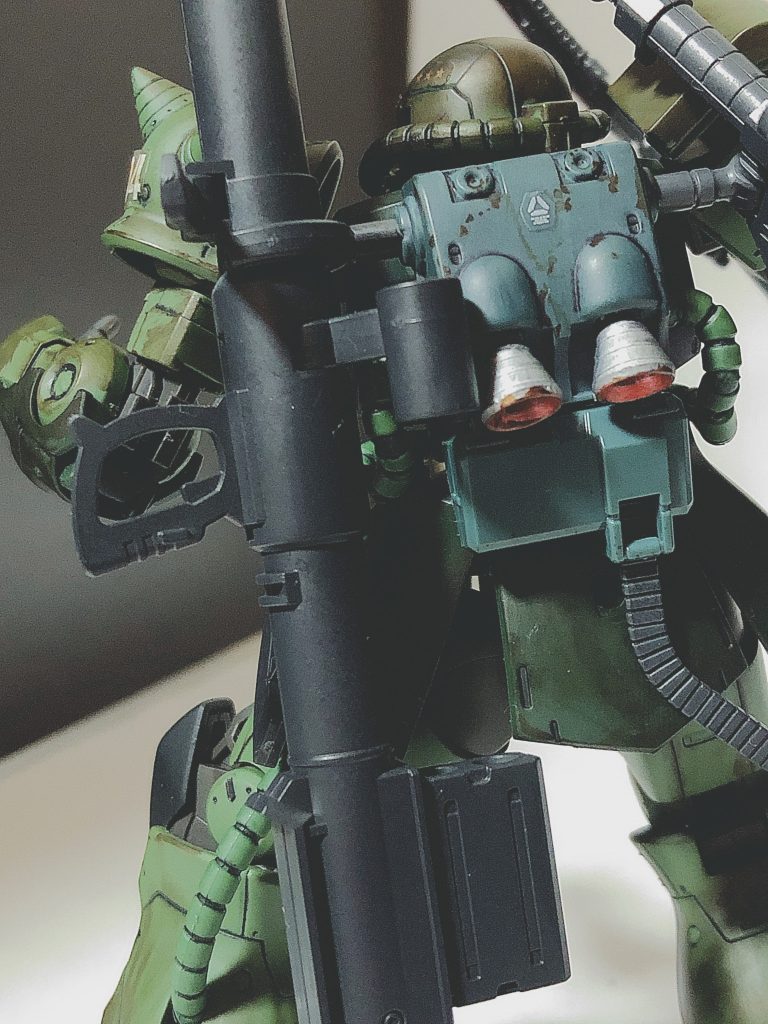 ＨＧオリジン版ザクⅡ–4枚目/制作者：yoshimaru0217