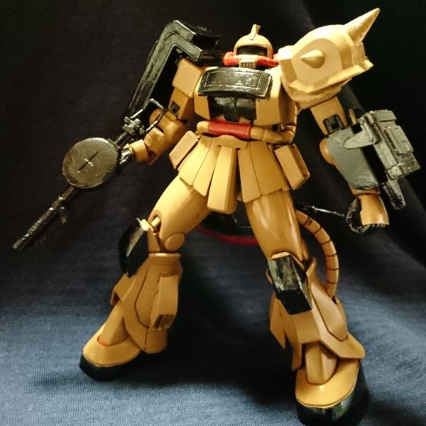 ＨＧリバイブ シャアザクベース デザートザク(荒野の迅雷ヴィッシュ・ドナヒュー中尉機)