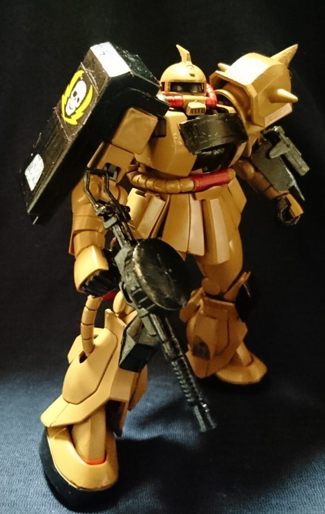 ＨＧリバイブ シャアザクベース デザートザク(荒野の迅雷ヴィッシュ・ドナヒュー中尉機)–2枚目/制作者：アレス