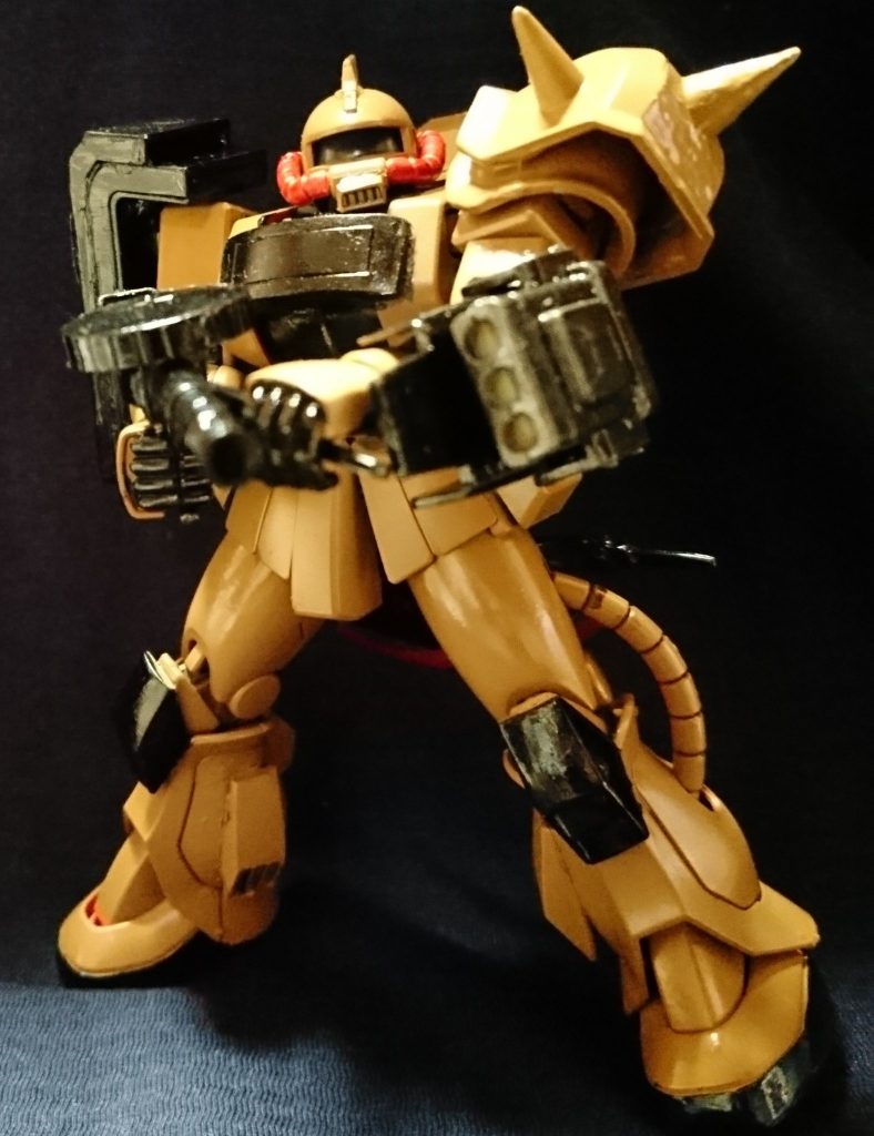 ＨＧリバイブ シャアザクベース デザートザク(荒野の迅雷ヴィッシュ・ドナヒュー中尉機)–4枚目/制作者：アレス