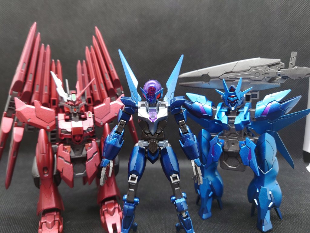 フェイクνガンダム・レッドメタリック–2枚目/制作者：@xaskaka07