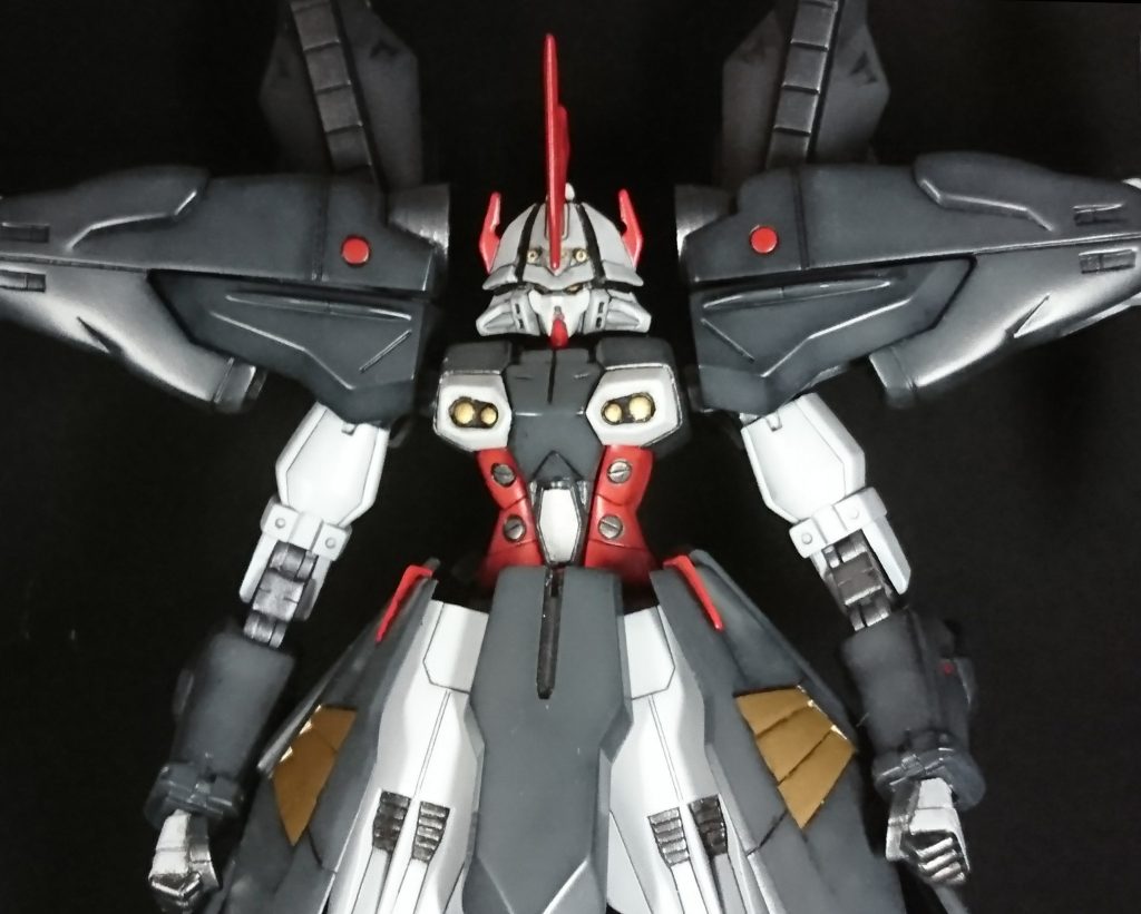 スタイルをよくするために胴腰を改造しそれ以外はそれほどいじってはいません