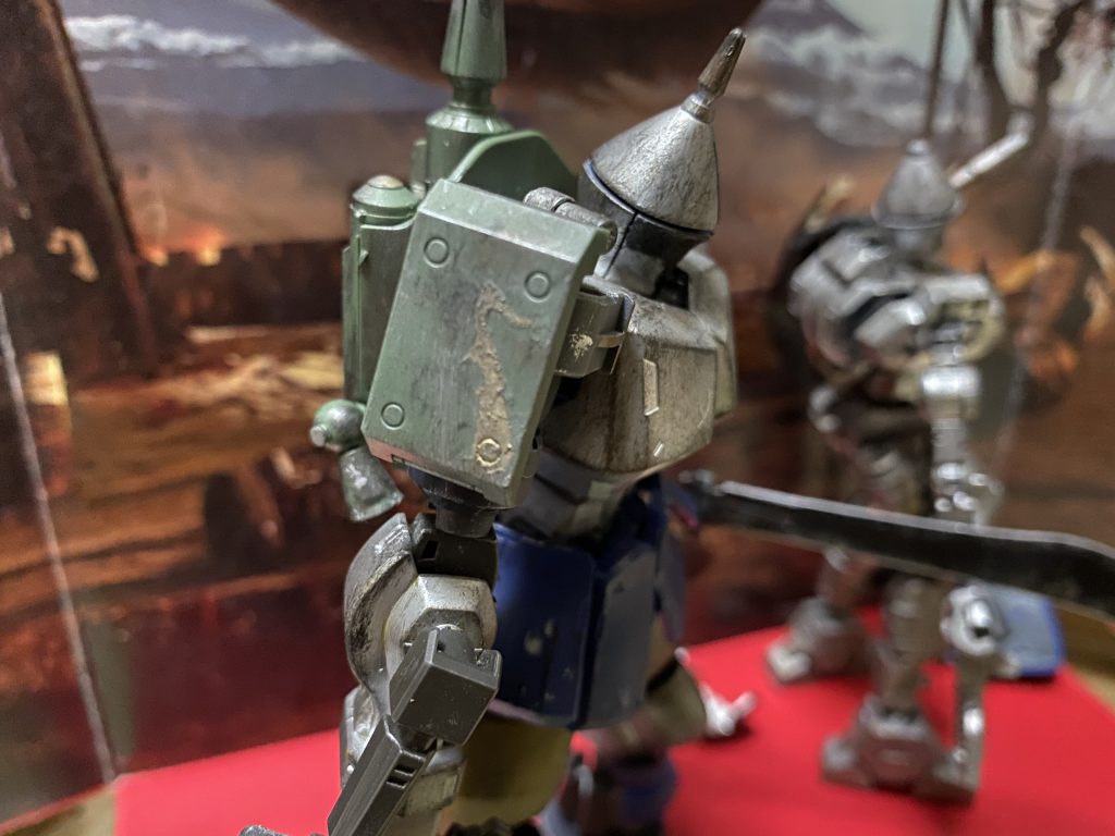 金色の模様はギャンダロリアンの紋章という設定