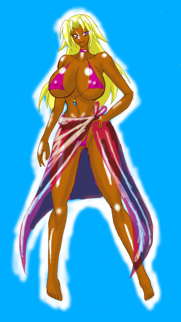 ただし、一度身内と認めた相手にはハグが挨拶になる等、非常に好意的。バトル以外では水着姿を好みアバターのスタイルがダイナマイツバディなのも相まってハグされた相手は嬉しいやら恥ずかしいやら。
身内とそれ以外の区別が激しい、のかもしれない。


本名：風間美虎（かざま・みこ）
　横須賀某私立学園に通う女子中学生。日本人とネパール人とのハーフであり（もっと言うと母方の祖母がイギリス人である為クォーターでもある）、
GBN内とは違い普段は大人しく格好も地味な物を主に身につけ、リアルとGBN双方の姿を知るフォースメンバーからは「オンとオフの切替が極端すぎる」と評されている。
外見からうまく日本の学校に馴染めないでいる所を、GBNという「外見はあまり重要視されない」世界に出会いのめり込んでいる。
普段のサディスティックな戦い方も露出度の高い衣装も、リアルにおける閉塞感から来るものか。

家に伝わる口伝によれば、風間家はかつての風魔忍者に連なる家系だったらしいが真相は定かではない。