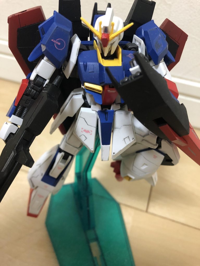 ZガンダムHG–4枚目/制作者：アンジェロのプラモデル工房