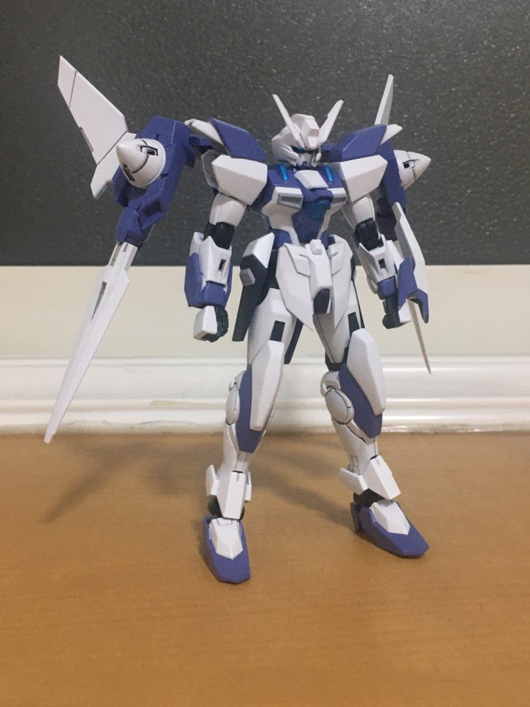 ここからは「完成したけど気に食わず、BOOK・OFF行きになったガンプラ」の供養場所です
1個目はX、リナーシタ、ダブルオーダイバーなどのミキシングガンプラです
結構かっこよくお気に入りだったのですが、塗膜が厚くギシギシいうし、色の選択もミスりました…せっかくかっこよくウイング出来たのに
