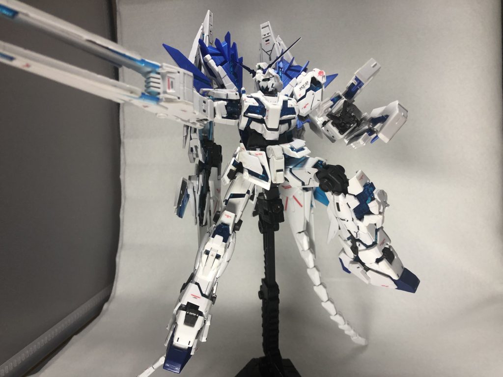 RGユニコーンガンダムペルフェクティビリティ–3枚目/制作者：アンジェロのプラモデル工房