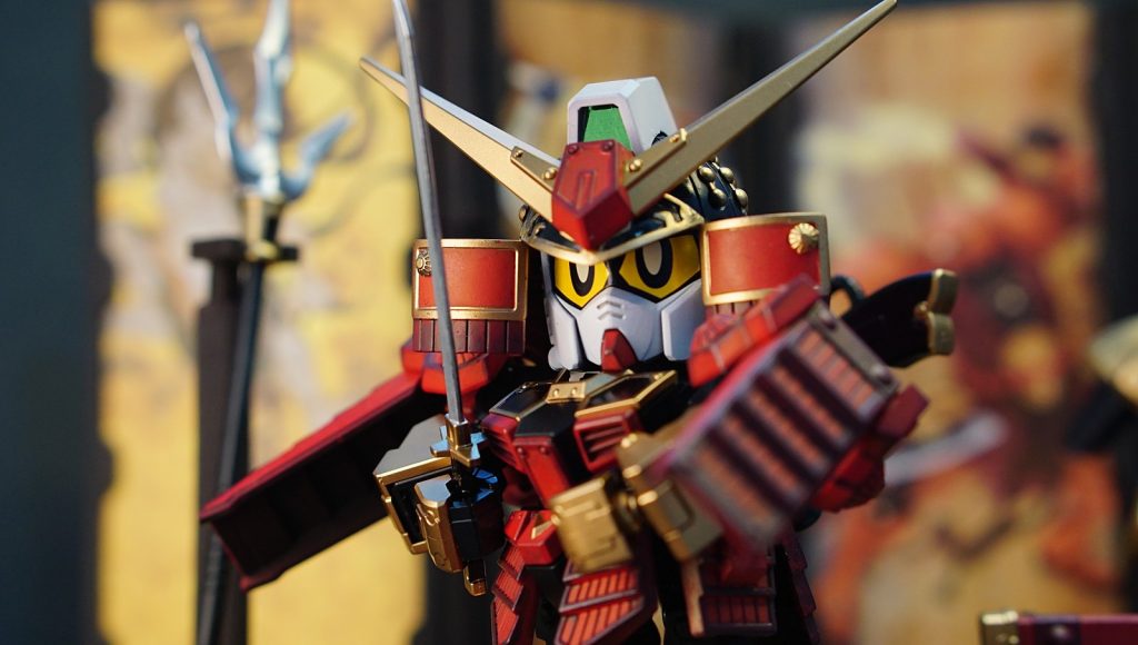 武者ガンダムの塗装とジオラマを作ってみました–4枚目/制作者：gunpla_bo