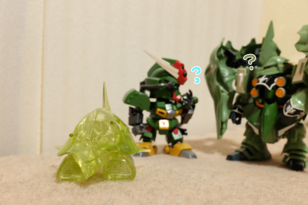 コマンド:なんかよく分からんが、あいつはテンションが下がると透明になるんだ!クシャ:え、なんで?