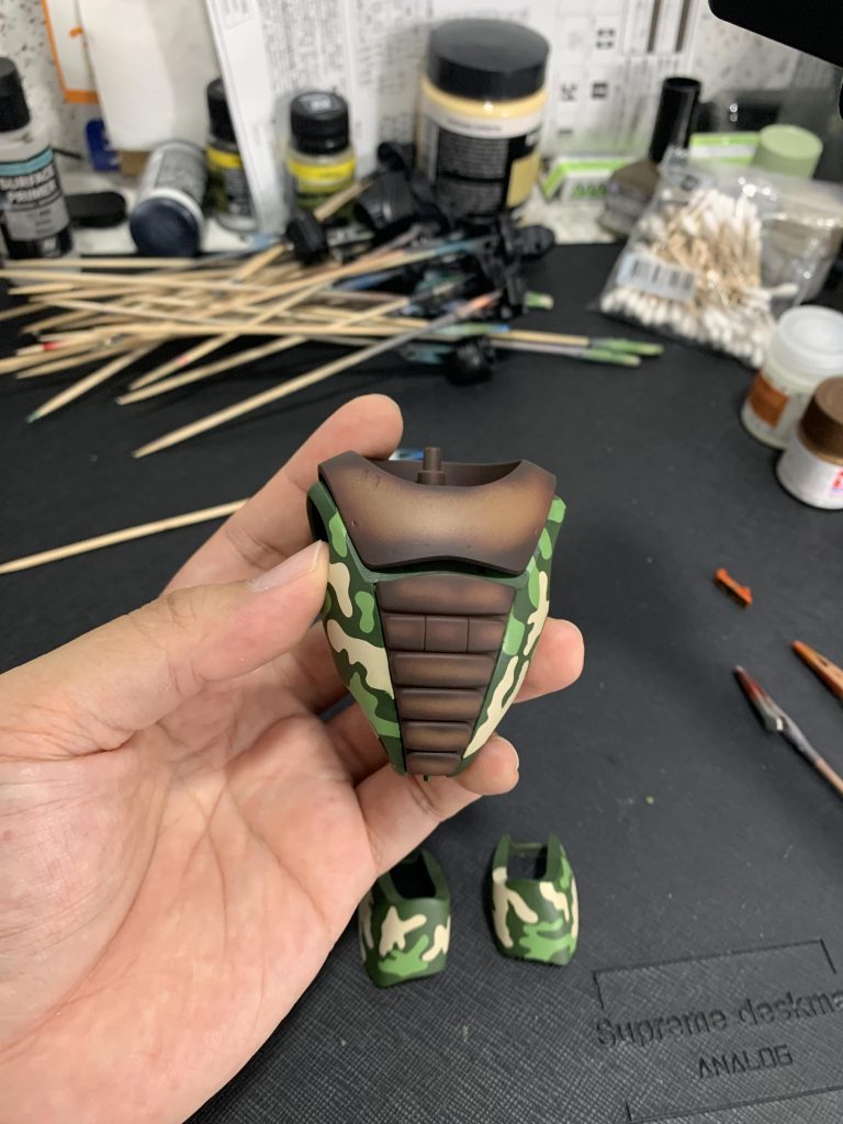 ミリタリーアッガイ–6枚目/制作者：gunpla_bo