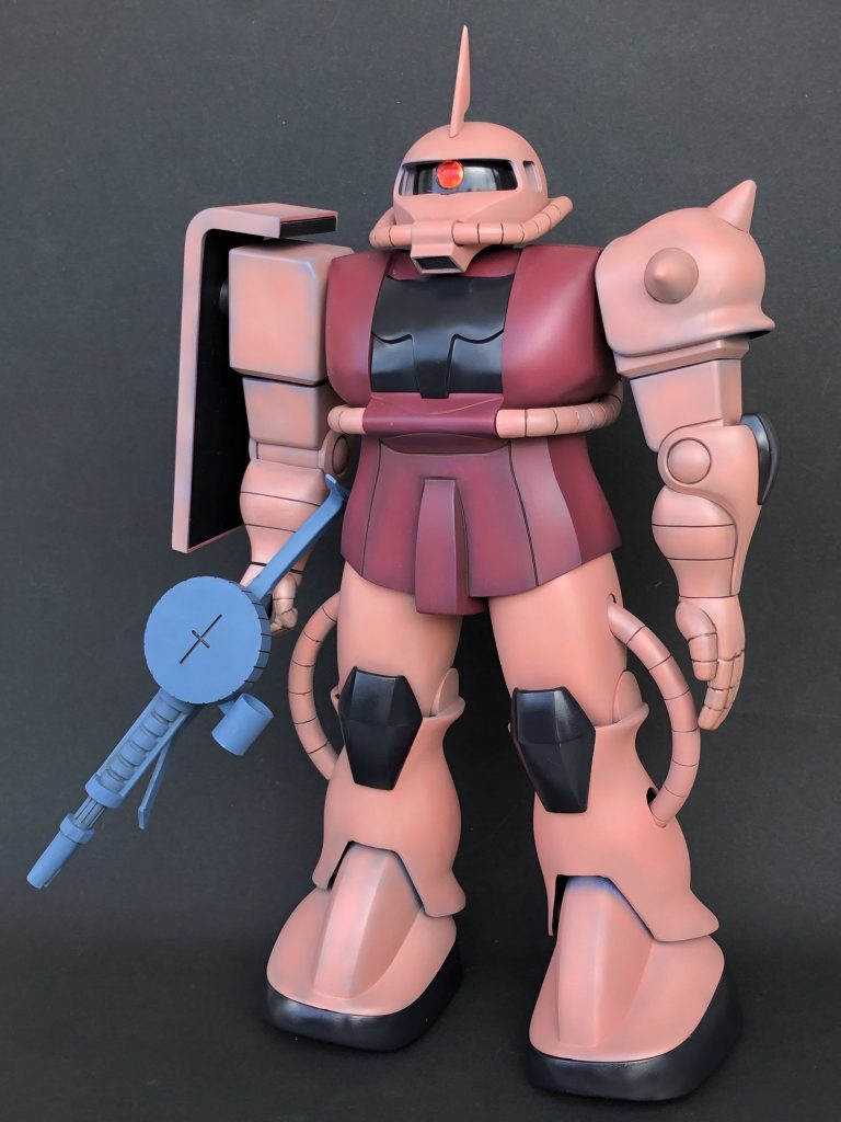 ストレート組みなんでポーズが固いね。