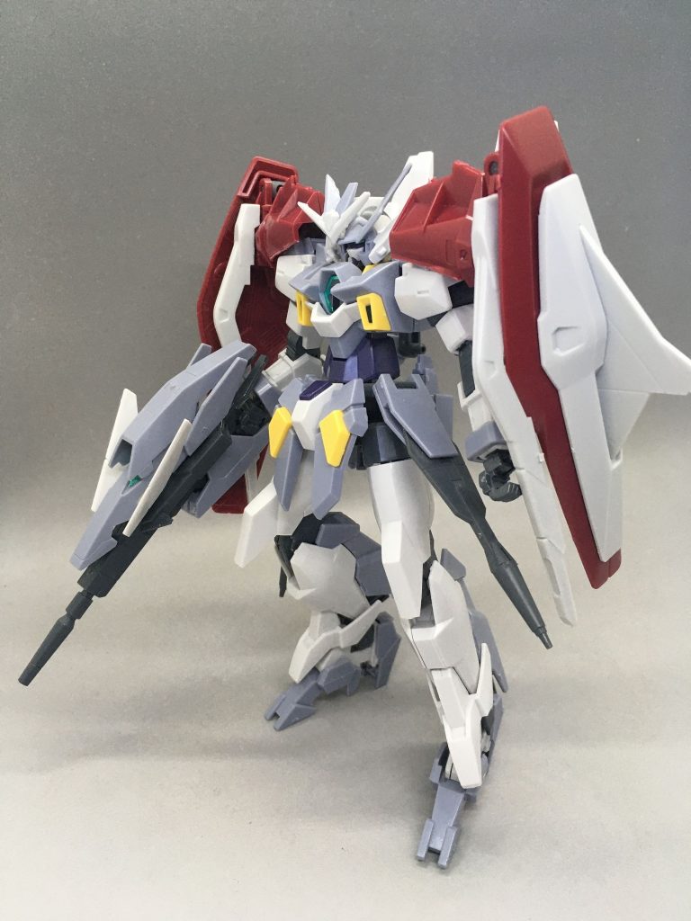 素体にしたのは当時品のAGE2マグナムSV。5月時点でLOブースターとのミキシングに挑戦してました。
+