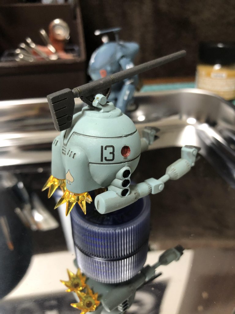 ガチャーネンからのデカール流用です。