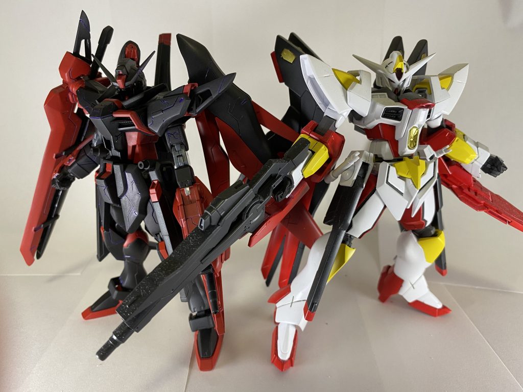 天使と悪魔的な感じで