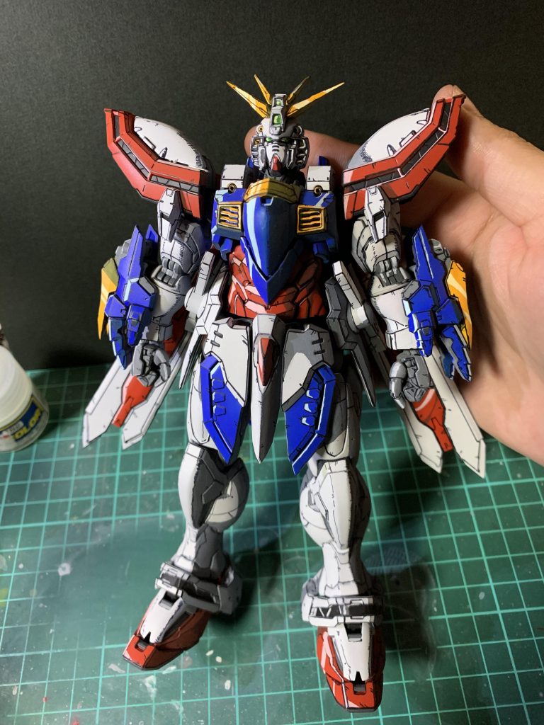 ゴッドガンダム–2枚目/制作者：@kiiroiozisann