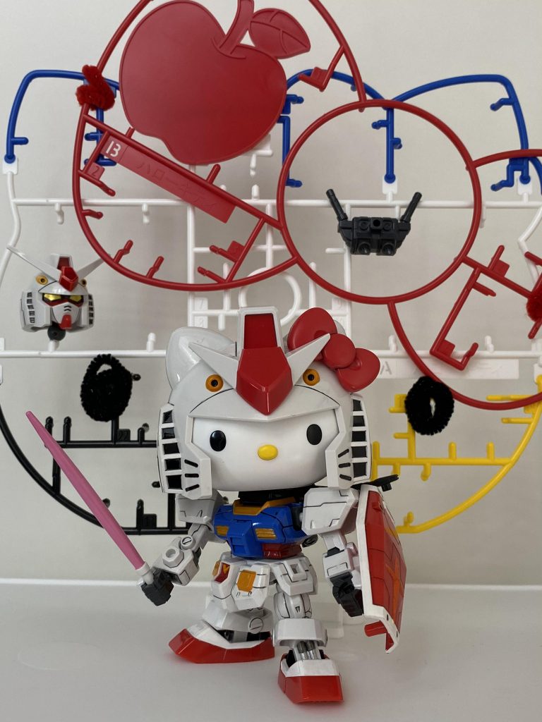 ハイ！楽しく作れました！家族ウケもよし！
本体は筆塗りし、クリヤーコート！