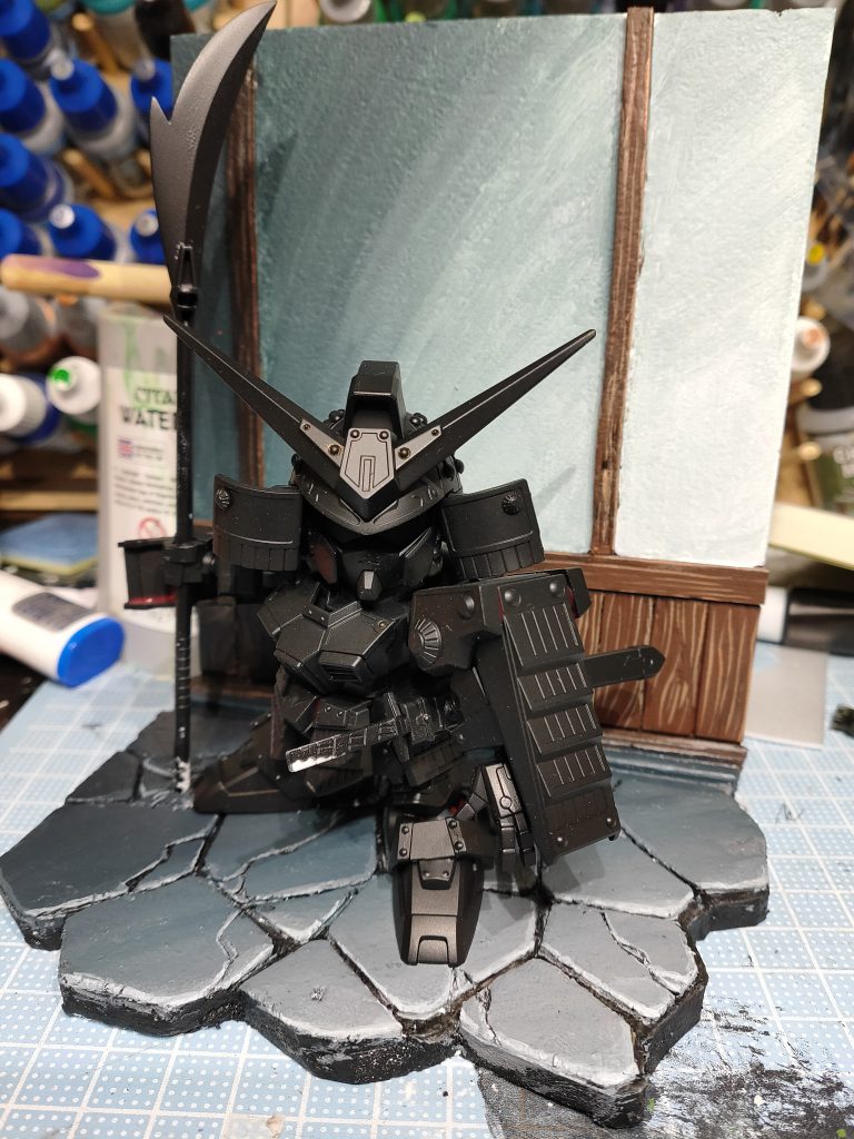 台座の下地塗装(ファレホ)