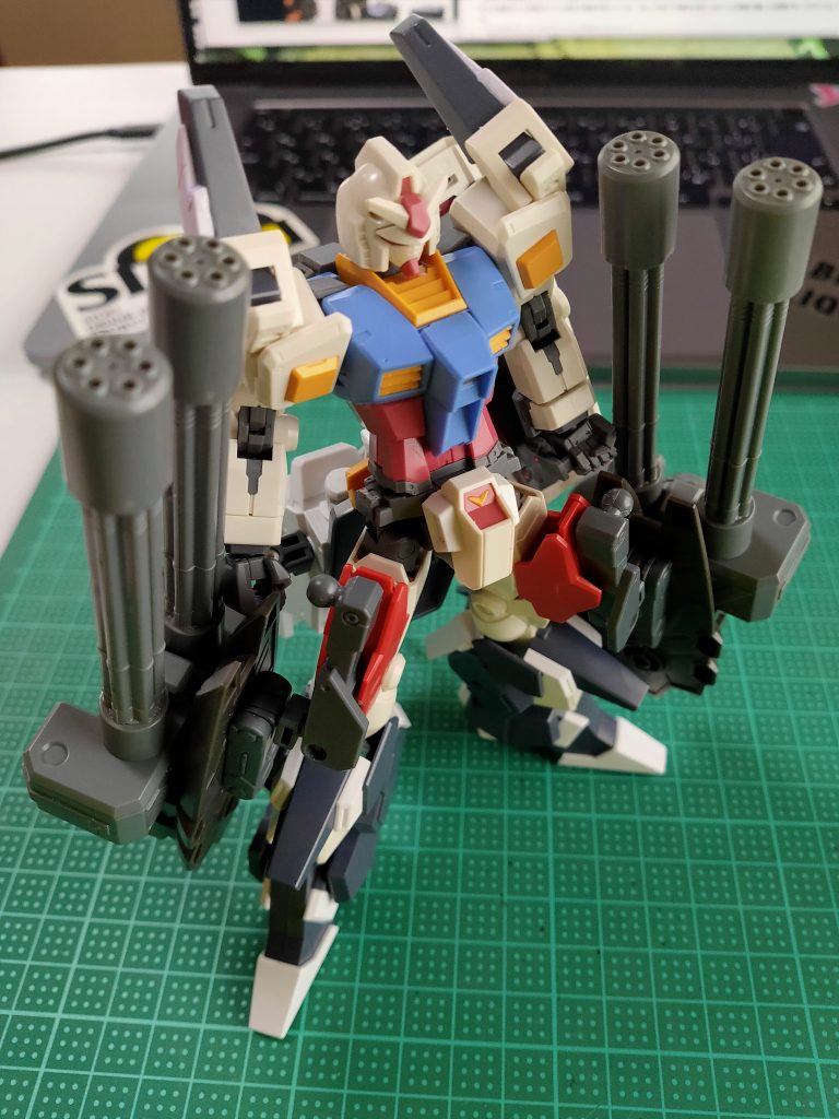 面の攻撃を強化しようとした装備(ボツアイデア)