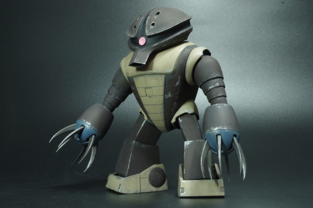 アッガイ　1/100旧キット–2枚目/制作者：muramura