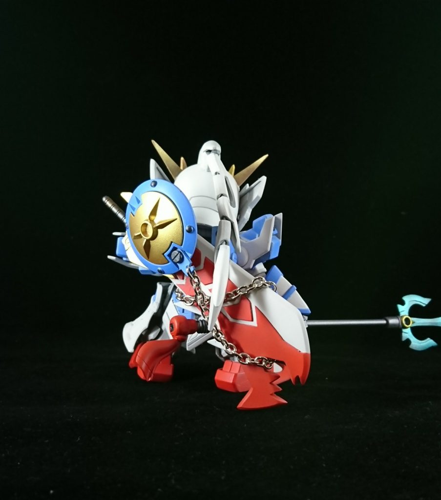 背中にマウントできます。