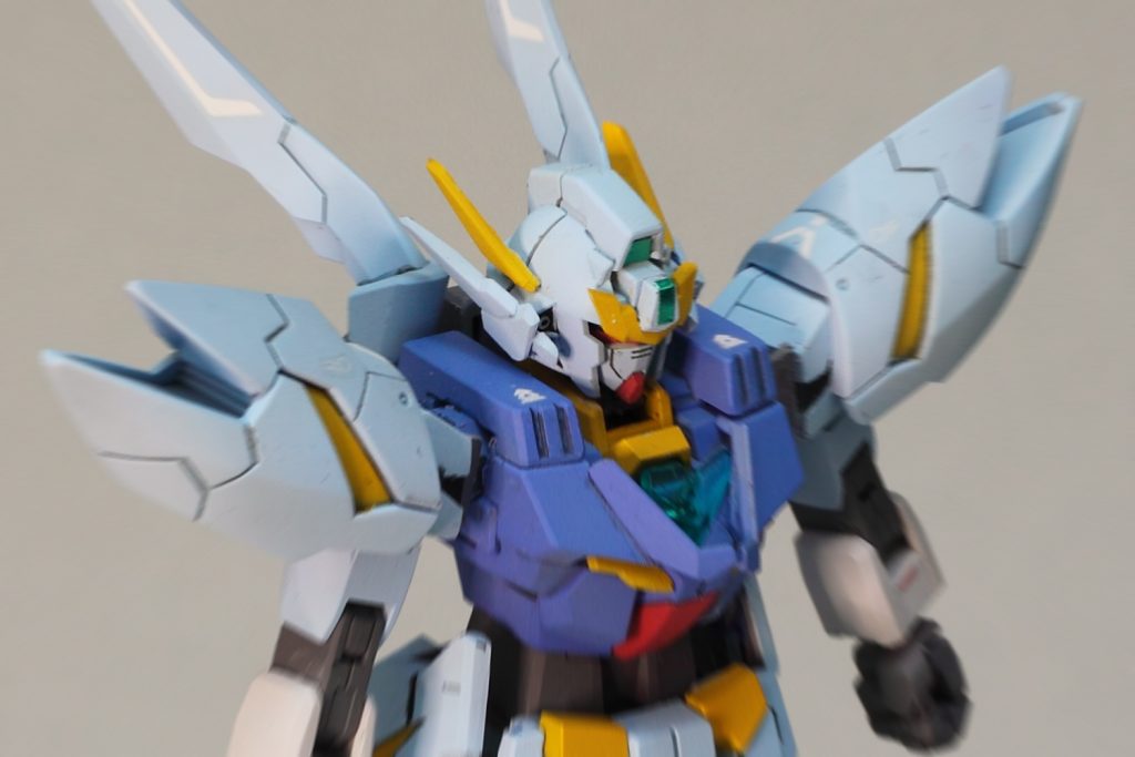 「コアチェンジ、ドッキングゴー」コアガンダムがバニシングアーマーと合体、バニシングガンダムへと換装します