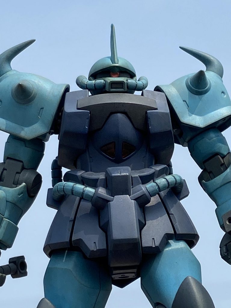 HGUCグフカスタム–2枚目/制作者：あせろら