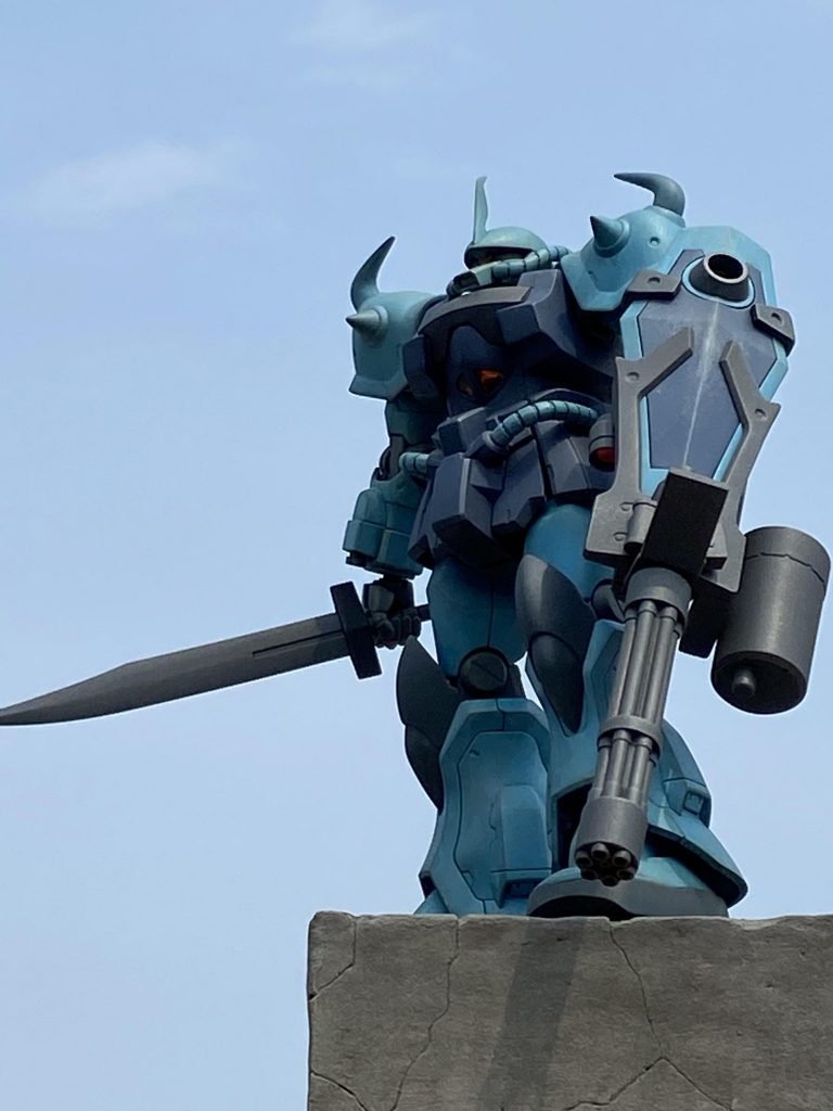 HGUCグフカスタム–3枚目/制作者：あせろら