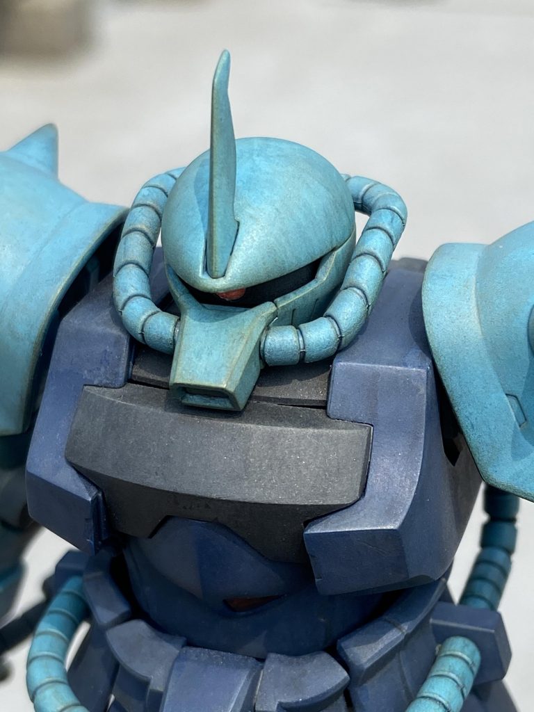 HGUCグフカスタム–5枚目/制作者：あせろら