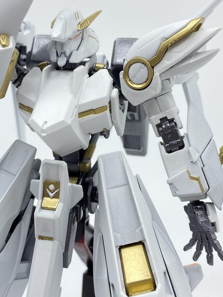 内部フレームはライトガンメタルで塗装してます。