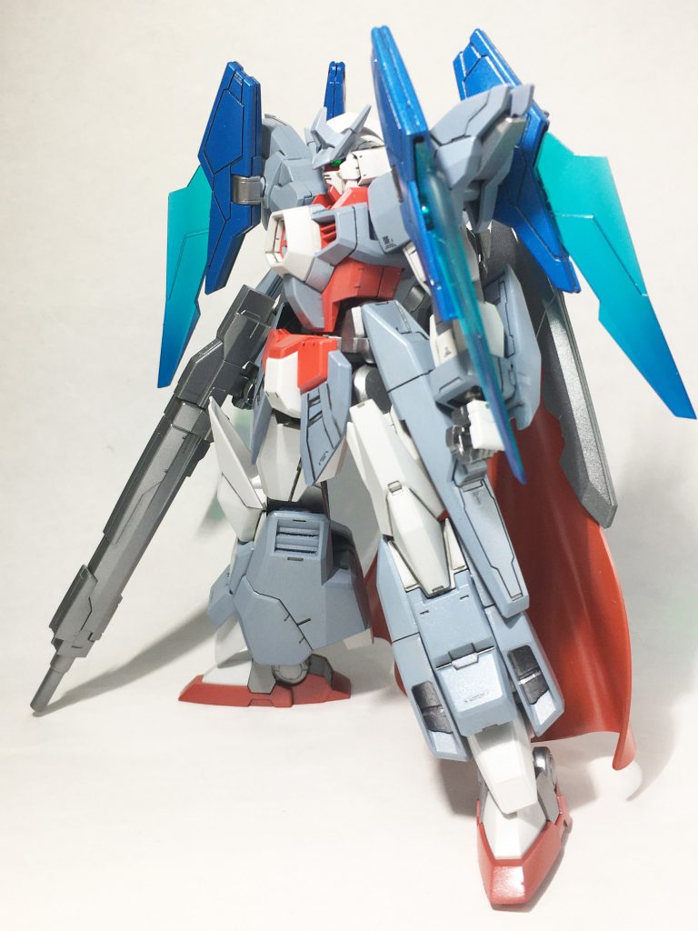 HG ガンダムTRYAGEマグナム (オリジナルカラーVer.)–4枚目/制作者:tonerin