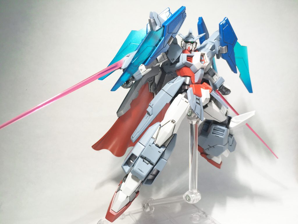 HG ガンダムTRYAGEマグナム (オリジナルカラーVer.)–7枚目/制作者:tonerin