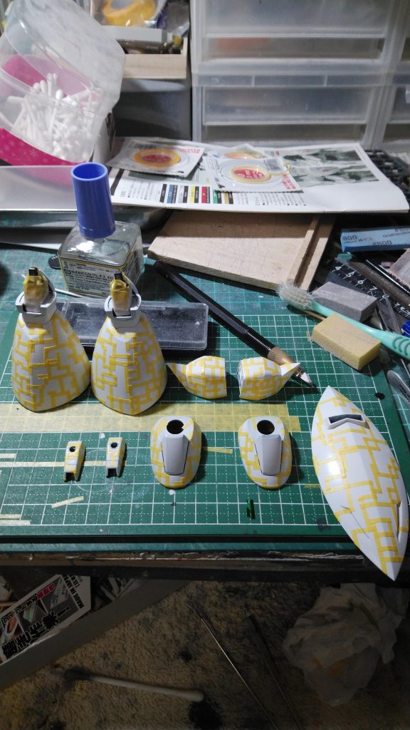 地味に地獄だったマスキング
どの面に直角をだすかが分かりません