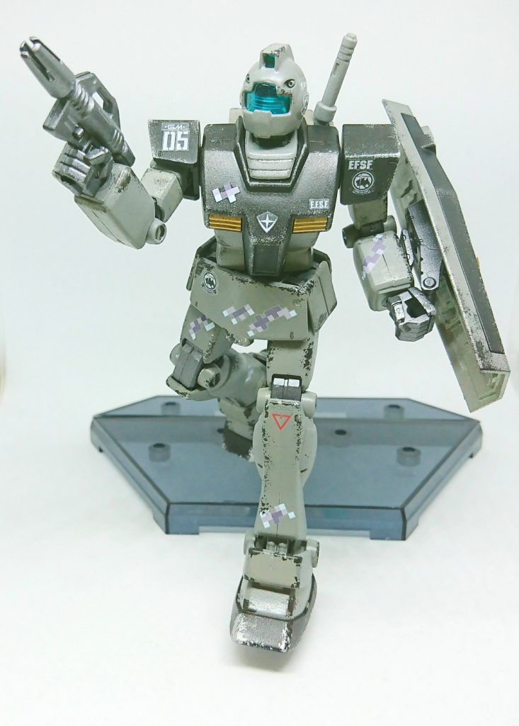 ランナー塗装でジム–4枚目/制作者：@sengoku_k1