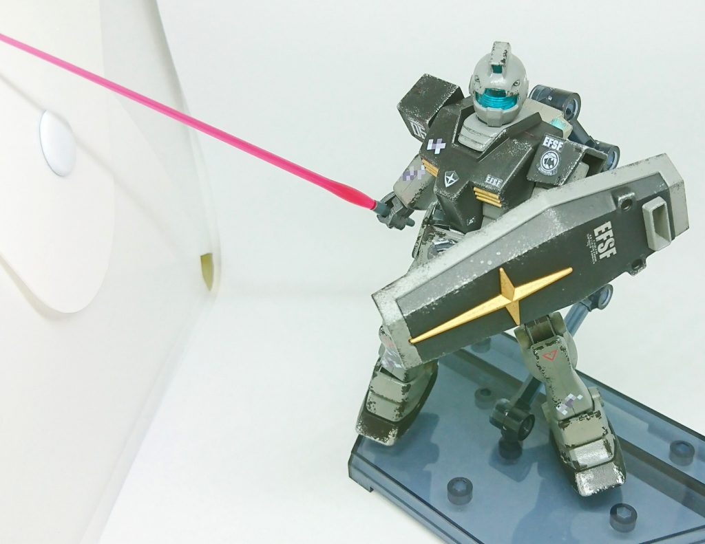 ランナー塗装でジム–5枚目/制作者：@sengoku_k1