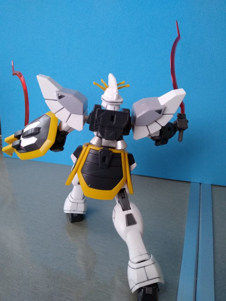 バーニアをマッキーのシルバーでヌリヌリしてみました。